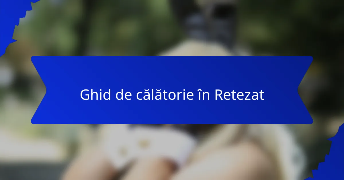 Ghid de călătorie în Retezat